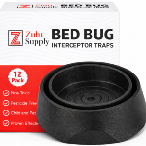 Bed Bug Interceptor Traps – 12-Pack Black
