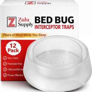 Bed Bug Interceptor Traps – 12-Pack Clear